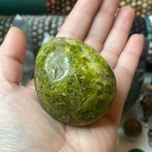 Green Opal Palmstone